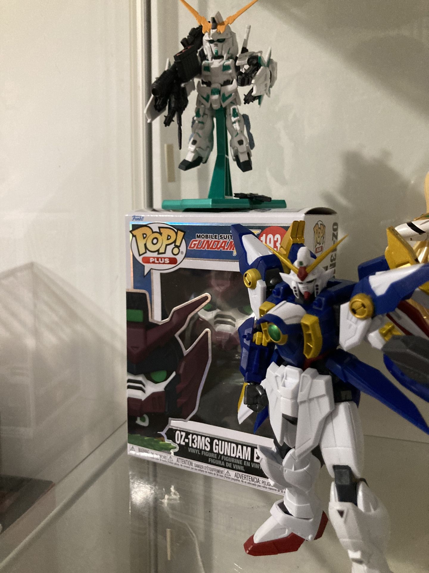 FUNKO POP Plus Mobile Suit Gundam Wing Epyon Unicorn Baby Sd Action Figure Set X