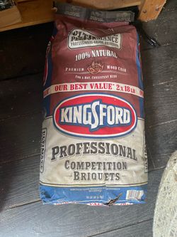 Free wood char full bag