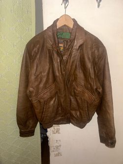 Vintage leather men’s jacket