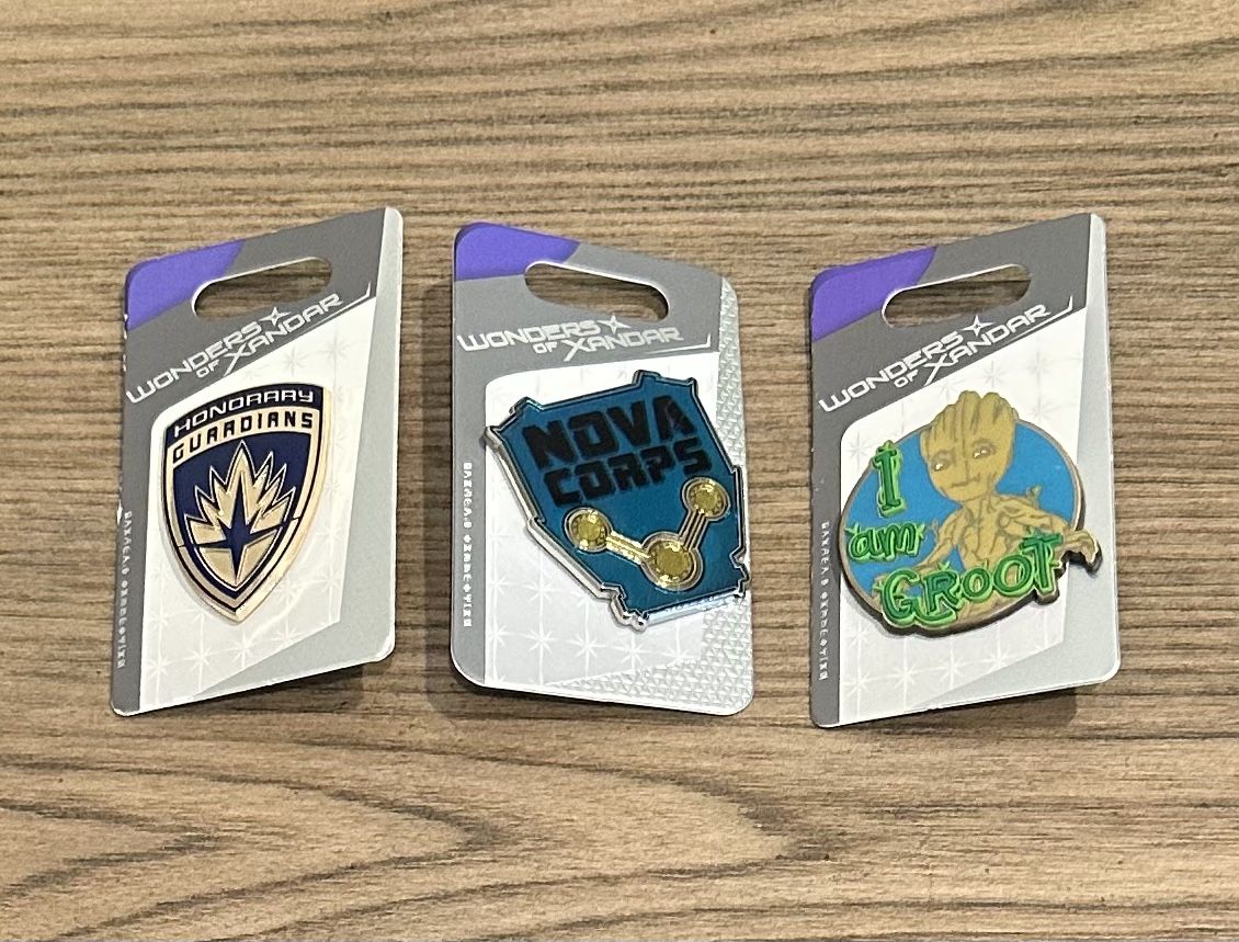 Disney Collections Marvel brand new set of (3) Guardian of the Galaxy