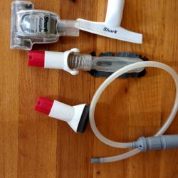 Lot Of Shark Attachments Vacuum Red White