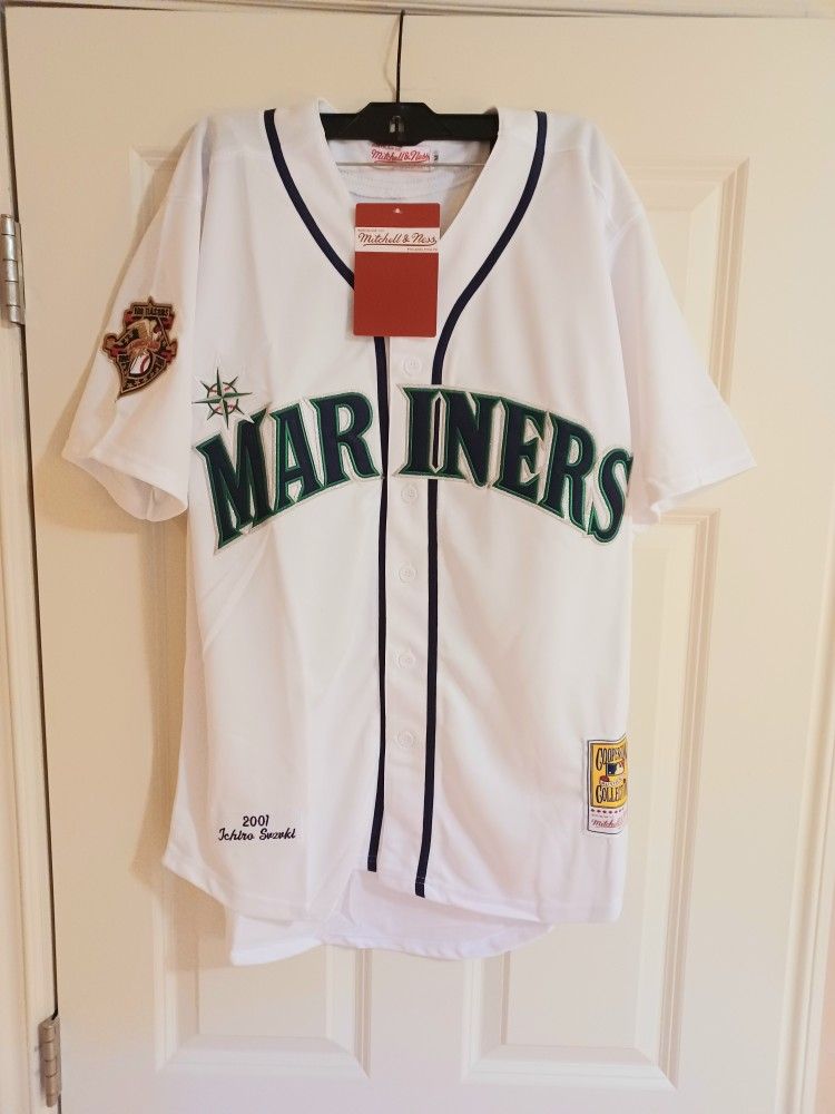 Seattle Mariners Jersey Adult Size Medium New