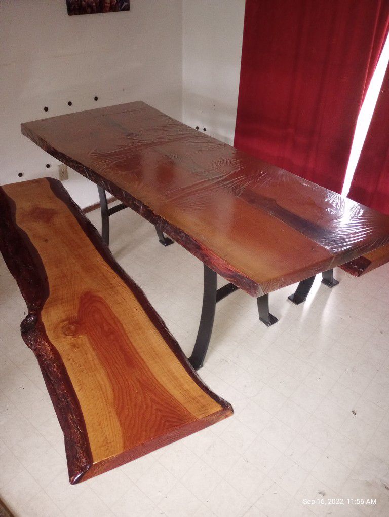 Table And Benches 