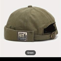 Breathable Vintage Cap. Adjustable Sailor Hat For Men's Hip Hop Style