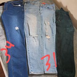 Pantalones Para Mujer Talla 31_34