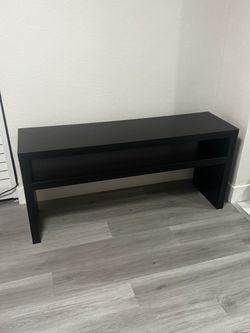 Mesa alta para TV LACK Mesa consola, marrón oscuro,55 1/8x15 3/8"