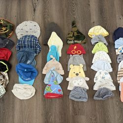 Baby Boy Hats NB To 24 Months $10 For All 
