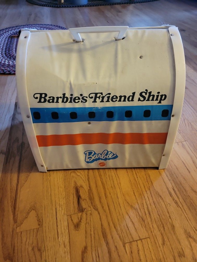 Vintage 1972 Barbie Friend Ship United Airplane