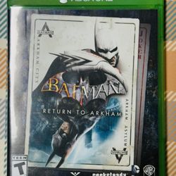Batman: Return to Arkham (Microsoft Xbox One) With Case - Tested/Works I9