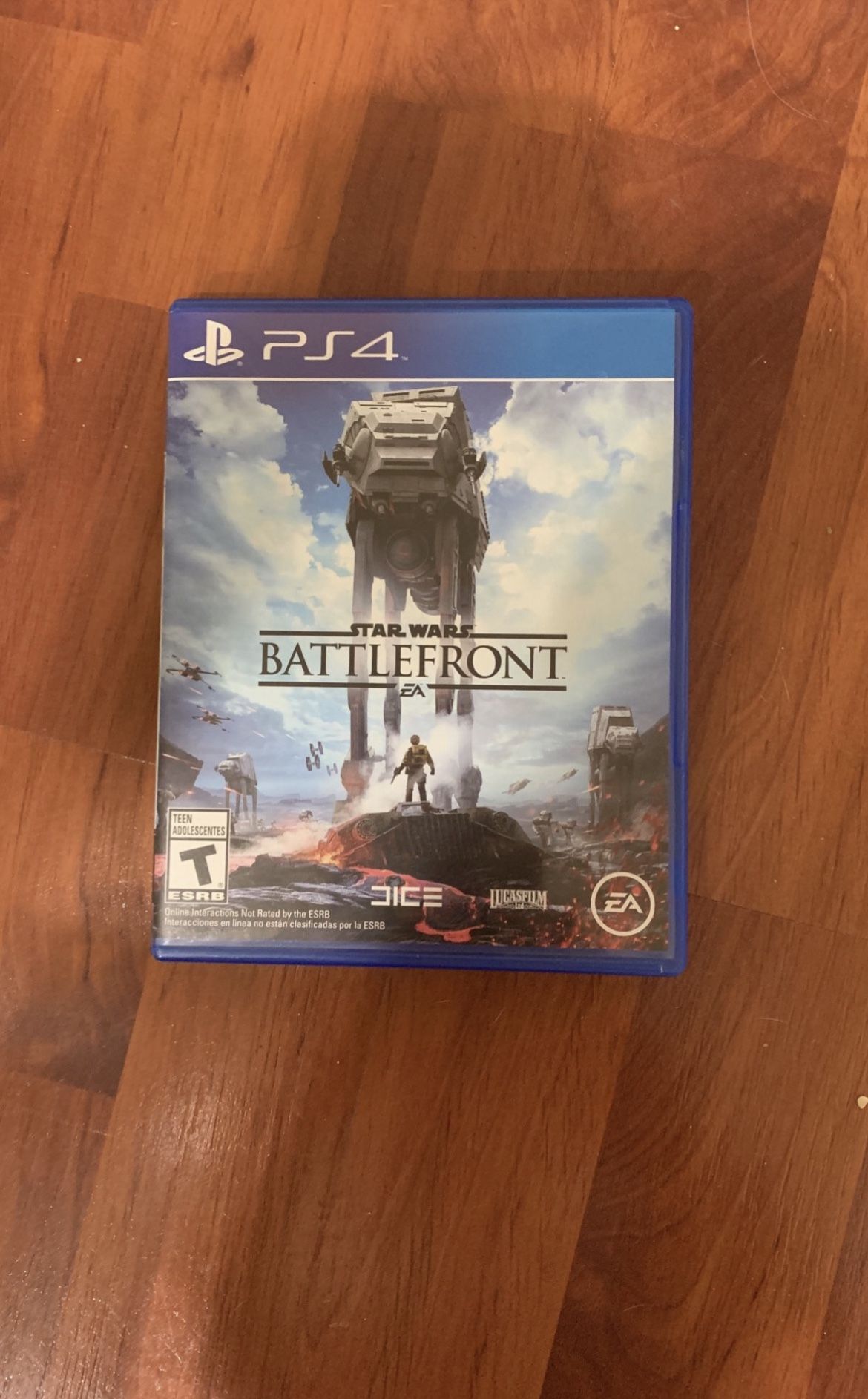 PS4 battlefront game disc