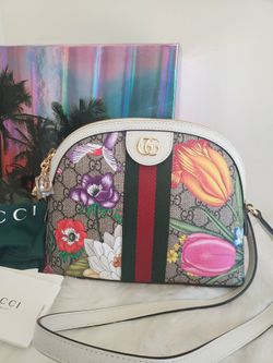 Authentic GUCCI OPHIDIA FLORA SHOULDER/SLING BAG - NEW(COMPLETE INCLUSION)