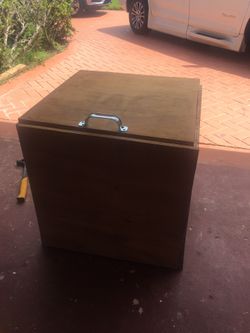2 X 2 Storage Bin Made With Repurposed Wood 