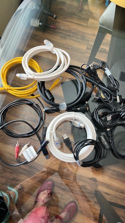 Mixed Lot Electronics Cables