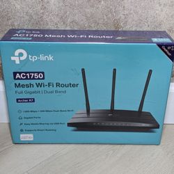 TP-Link AC1750 Mesh Wi-Fi Router Archer A7 - New Sealed