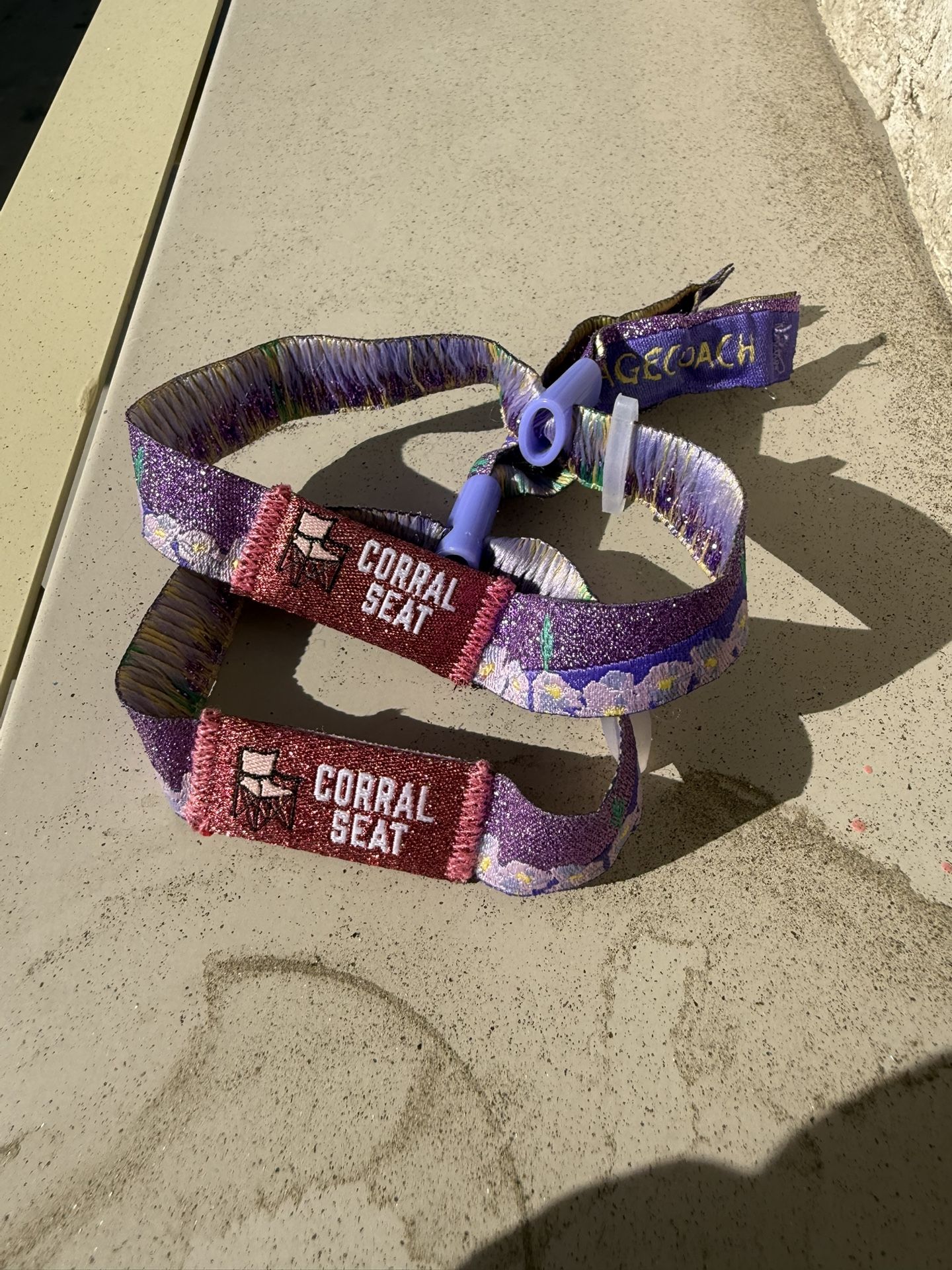 2x Stagecoach 2025 Corral Seat $325 Each
