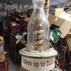 1959 Dated Schlitz Advertising Light. 