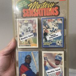 1991 Rare Mystery Sensations Card Pack Unopened 