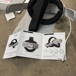 Meta Quest 3 Charging Head Strap Rgb 