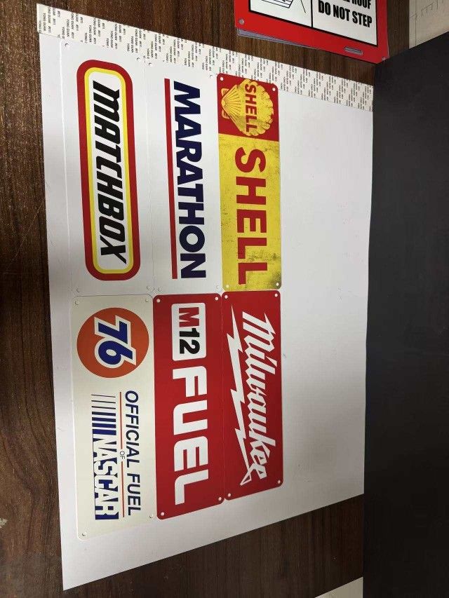 4x12 Aluminum Milwaukee Tool Aluminum Sign M12 M18 Shell Union 76