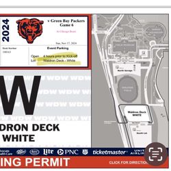 Chicago Bears Vs Packers  Waldron Deck  Pass 