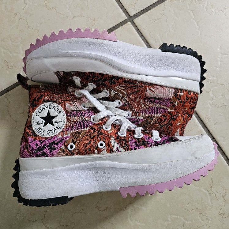 Converse Run Star Hike Shoes 5M 6.5W