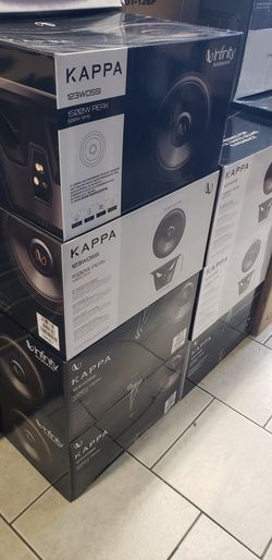 Infinty 12" Subwoofer 1500 Watts Peak 500 Watts RMS New