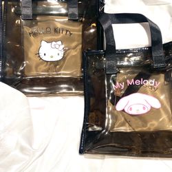 Clear Black Bag 