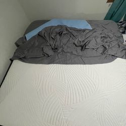 King size Mattress and bed frame