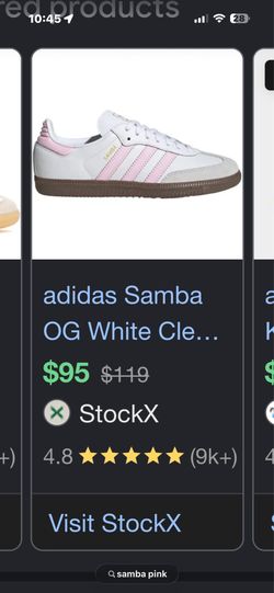 Never Worn Sambas