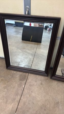 Two 24x29 Inch Mirrors Used 