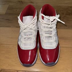 Jordan 11 Cherry  (No Box) New worn Once