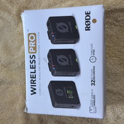 RODE WIRELESS PRO MICS 