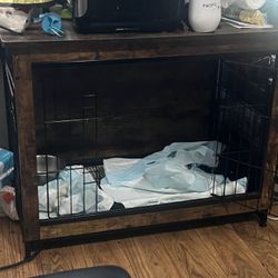 Wood Animal Kennel 