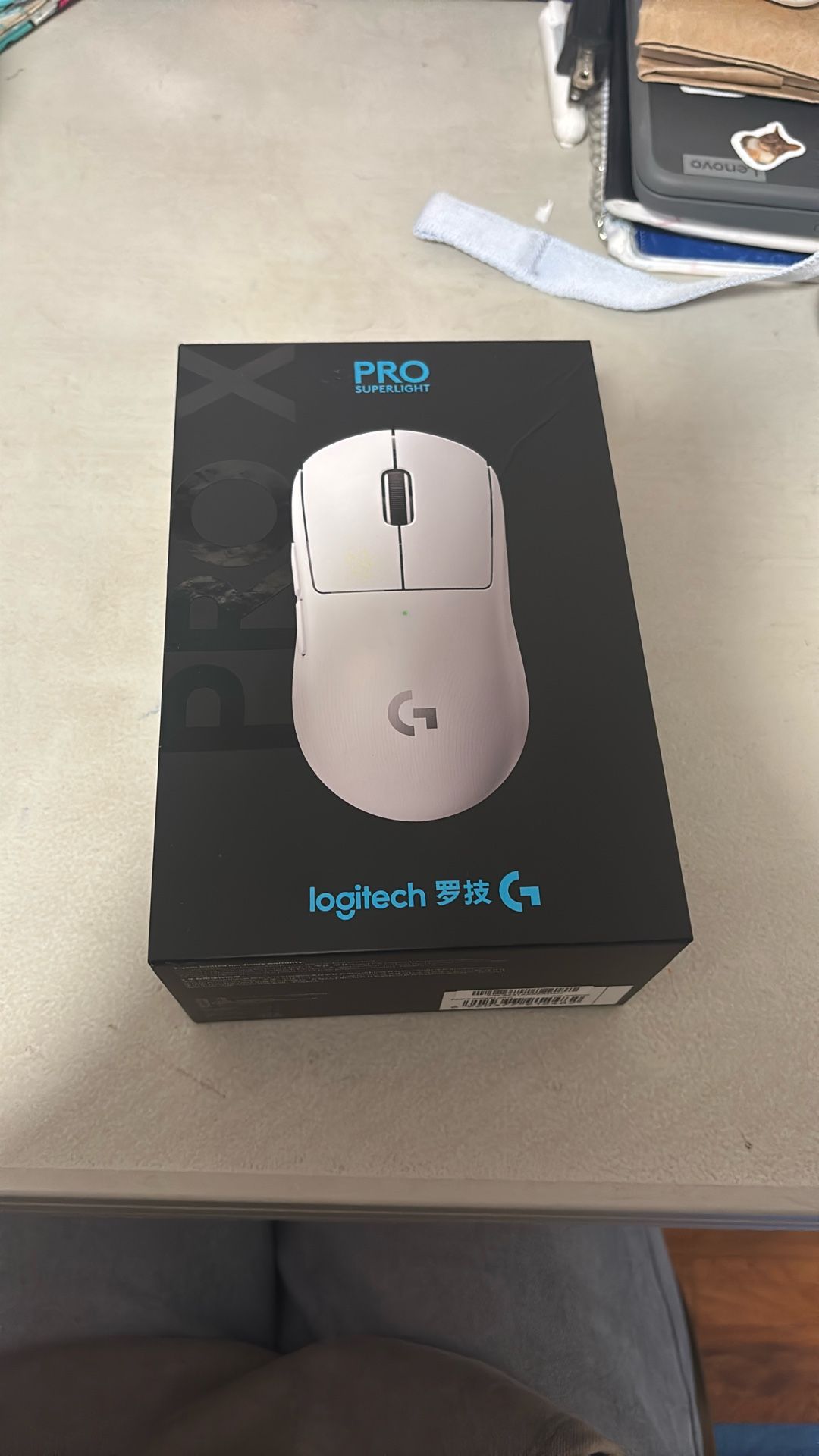 Logitech G Pro X Superlight 2, White, Medium Size