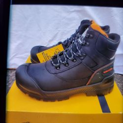 Herman Survivors Groundbreaker Steel Toe Men's Work Boots Black