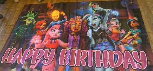 Happy birthday banner