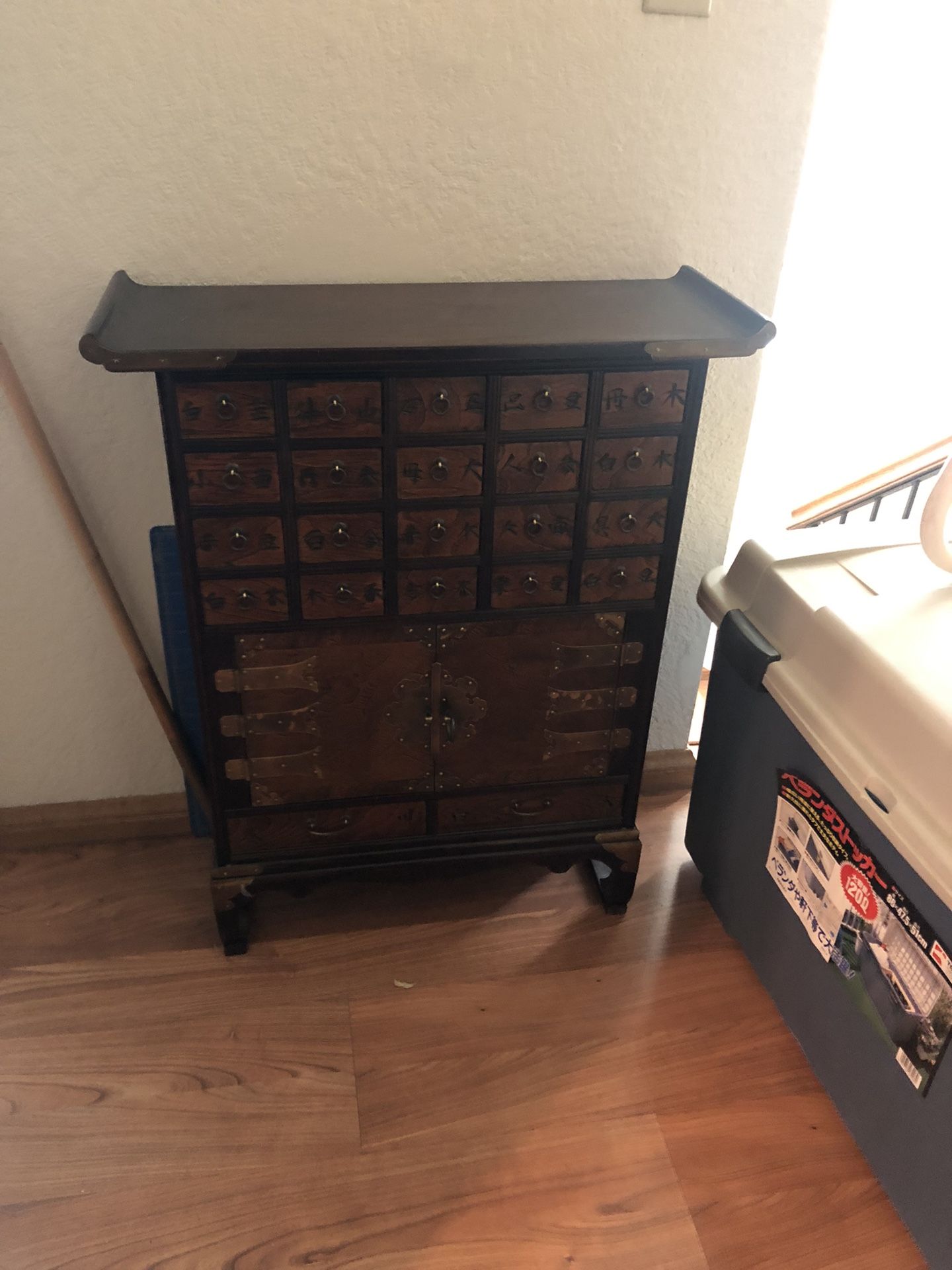 Asian End Table