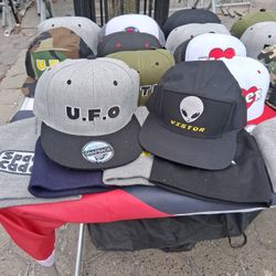 Alien and UFO Caps
