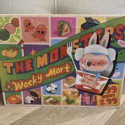 New the monsters labubu wacky mart whole set
