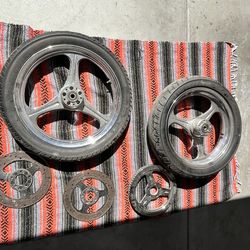 Early 2000s Harley Dyna Rims