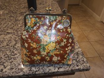 Patricia Nash Floral Handbag