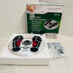 OSITO Foot Massager, Health Expert Electronic Stimulator- New