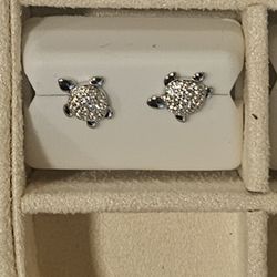 Turtle Ear Rings 925 Sterling Silver