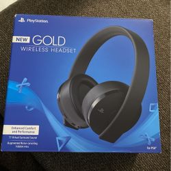 PlayStation Wireless Headset (GOLD)