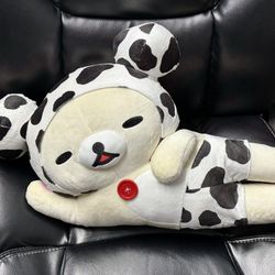 18” Korilakkuma Cow Sleeping Plush By San-X with Tag(s)
