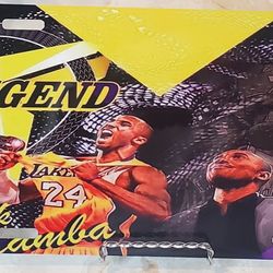 Kobe License Plate