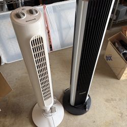 Lot of 2, Working Fans, Bonaire And Honeywell 