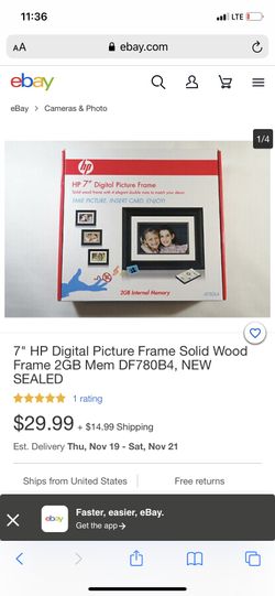 Hp7” Digital picture Frame