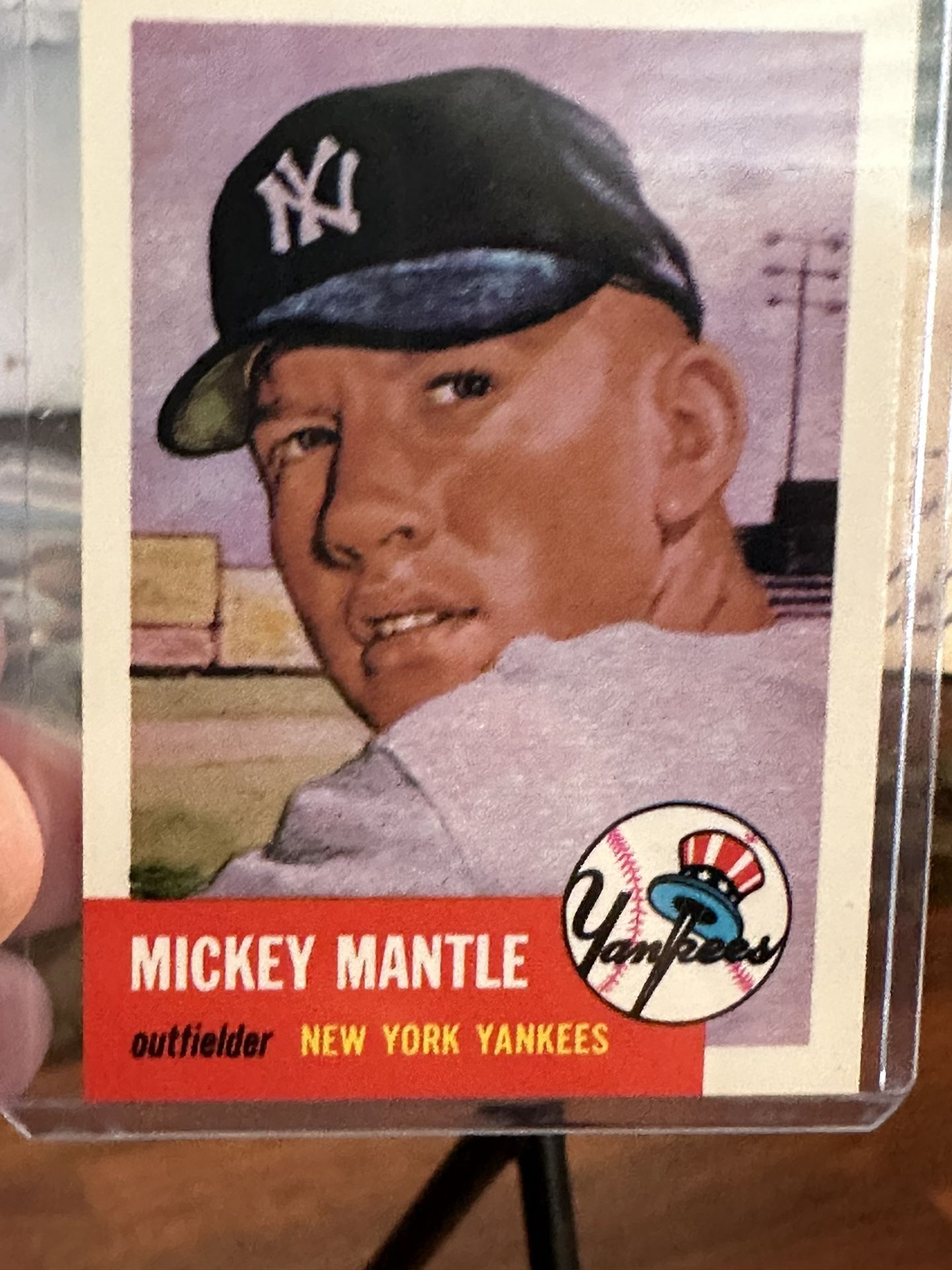 Topps 1953 Archives Of Mickey Mantle