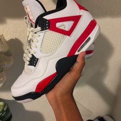 Red Cement Jordan 4s